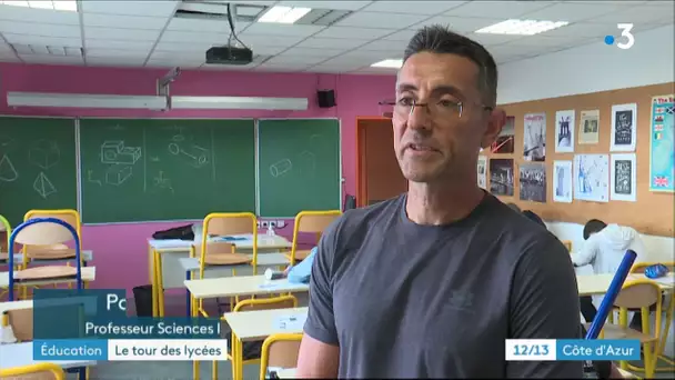 Antibes : la rentrée au lycée Léonard de Vinci