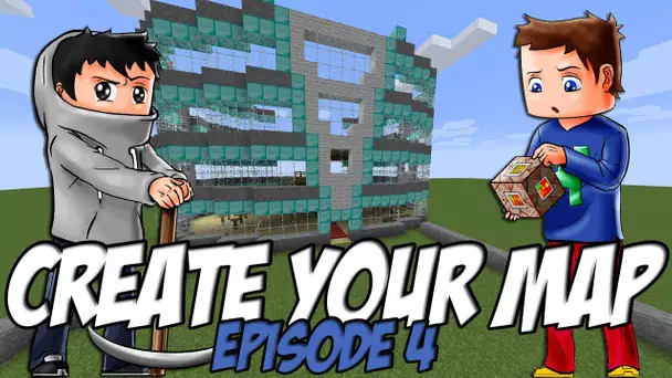 Create Your Map | Hôtel + Une histoire de lampadaire | Episode 4 / Minecraft