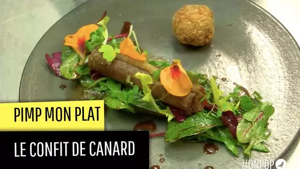 Transformer un confit de canard industriel en plat de chef