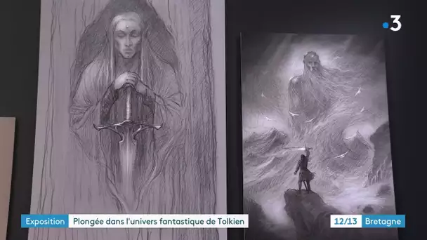 John Howe sur les traces de Tolkien, au fonds Leclerc à Landerneau