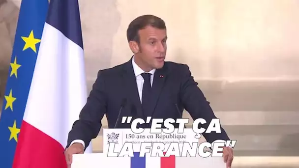 Macron s'oppose aux déboulonnages de statue