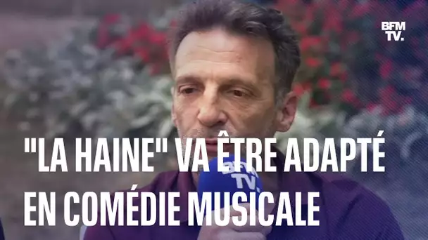 "La Haine" en comédie musicale: Mathieu Kassovitz raconte la genèse du projet