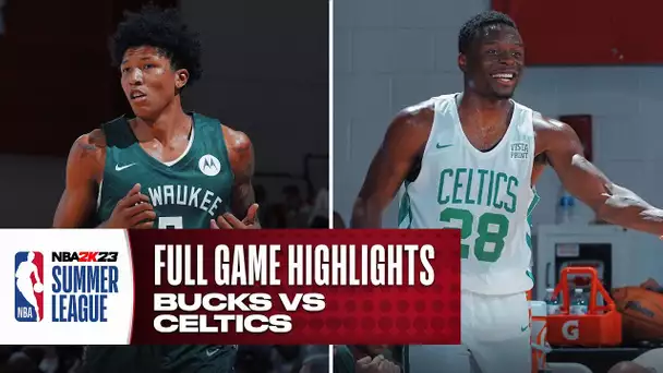 BUCKS vs CELTICS | NBA SUMMER LEAGUE | FULL GAME HIGHLIGHTS