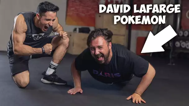 DAVID LAFARGE POKÉMON EST-IL FORT ? (défi extrême musculation)