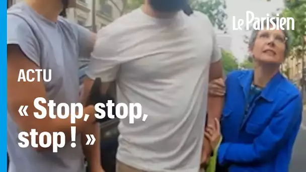 Sandrine Rousseau s’interpose lors d’une bagarre entre un cycliste et un taxi à Paris