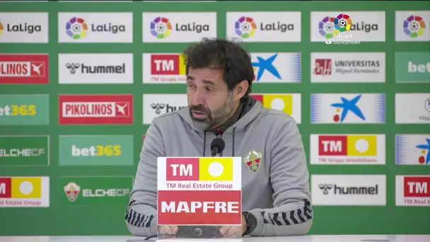 Rueda de prensa Elche CF vs Real Madrid