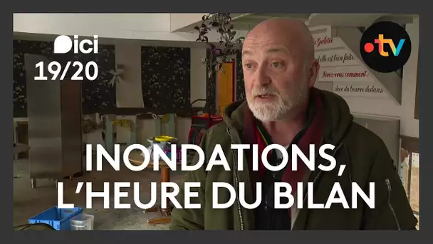 Après les inondations, l'activité des commerçants reprend très doucement