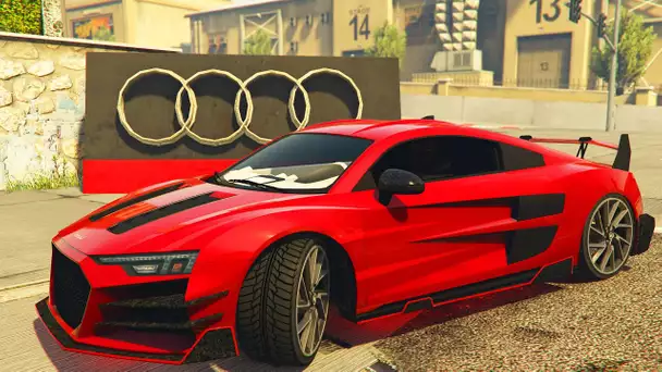 NOUVELLE AUDI R8 OBEY 10F ! (Incroyable custom)
