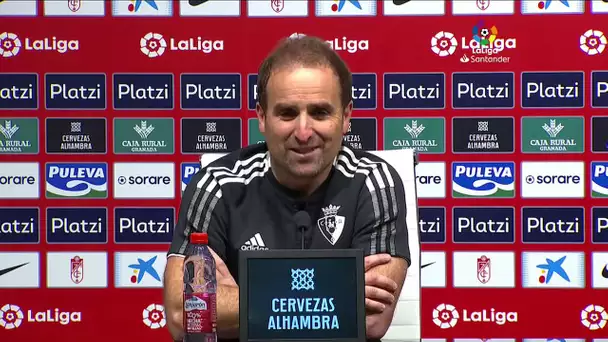 Rueda de prensa Granada CF vs CA Osasuna