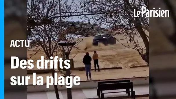 Ivre au volant de son SUV, ce Français fait des dérapages sur une plage en Espagne