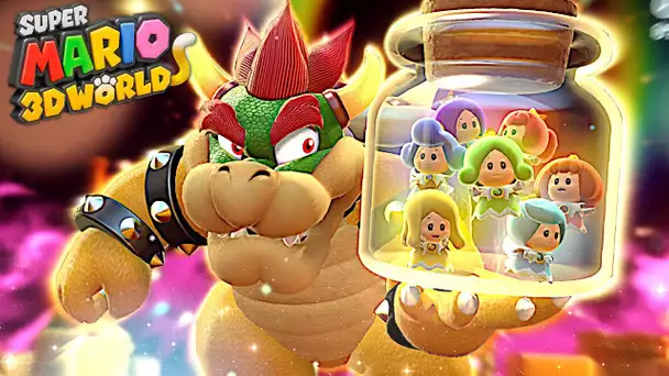 BOWSER DEVIENT FOU ! SUPER MARIO 3D WORLD CO-OP NINTENDO SWITCH