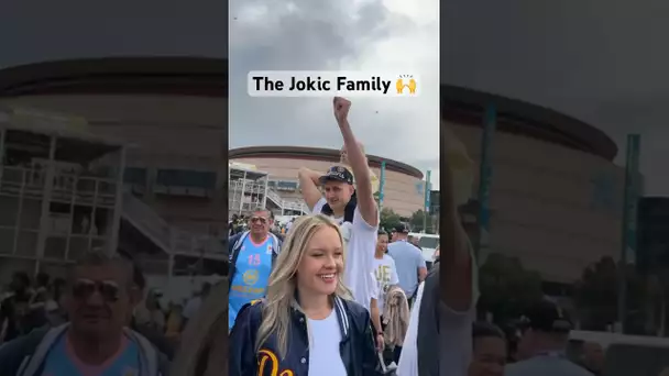 The Jokic Family is ready for the parade in Denver! #bRINHItIn 🙌🏆| #Shorts