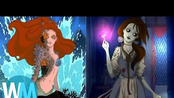 Top 10 des ORIGINES GLAUQUES derrière les DISNEY !