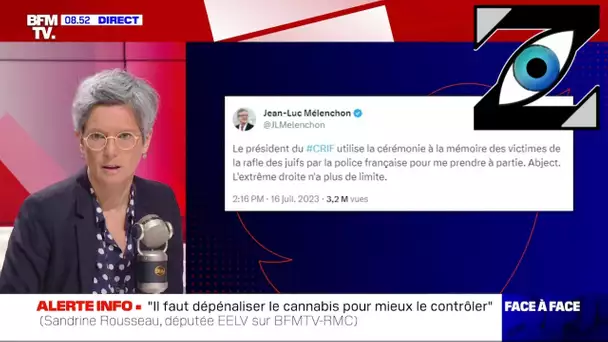 [Zap Actu] Nouvelle passe d’arme entre Jean-Luc Mélenchon et le Président du CRIF (18/07/23)