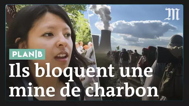 J'ai suivi le blocage d'une mine de charbon par des activistes écologistes #PlanB