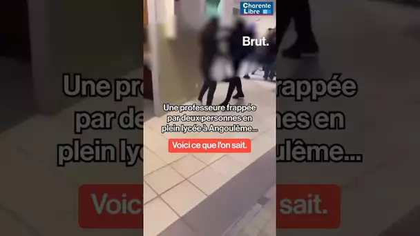 Une professeure frappée en plein lycée