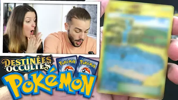 UNE NOUVELLE CARTE POKEMON GOLD ! | DUEL OUVERTURE POKEMON DESTINÉES OCCULTES !