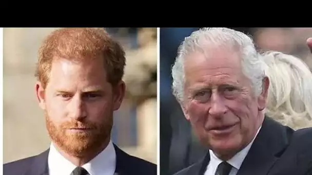 "Honorera mon père": le prince Harry offre une branche d'olivier au roi Charles en hommage à la rein
