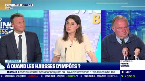 Le débat: A quand les hausses d'impôts ?