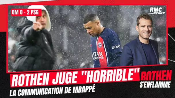 OM 0-2 PSG : Rothen juge "horrible" la communication de Mbappé