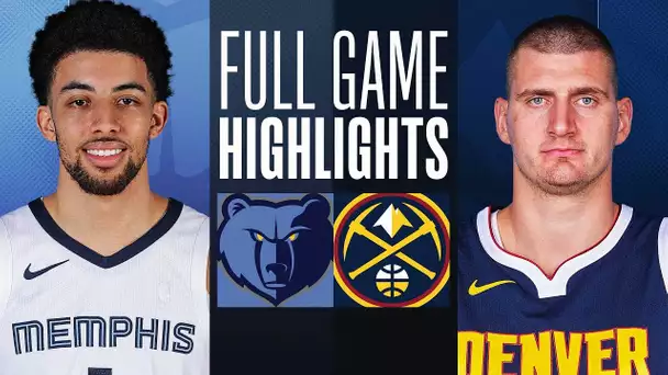 GRIZZLIES at NUGGETS | FULL GAME HIGHLIGHTS | March 25, 2024