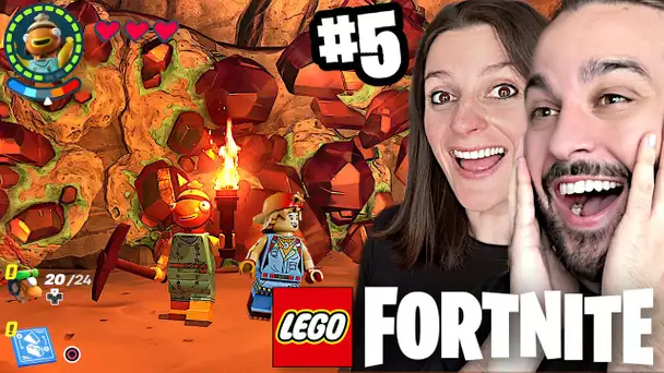 LEGO FORTNITE : PREMIERE GROTTE DU DESERT ET BOIS SOUPLE !