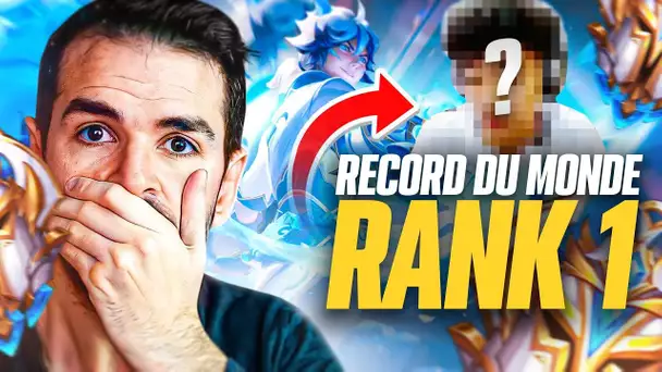 Le Nouveau N°1 MONDIAL qui a le WORLD RECORD D'ELO (MAIN EZREAL DU SUPER SERVEUR)