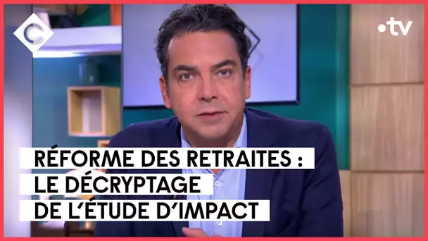 Réforme : quels effets réels pour les futurs retraités ? - Patrick Cohen - C à vous - 23/01/2023