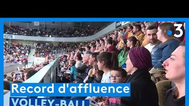 Record d'affluence national pour un match de volley de Ligue A