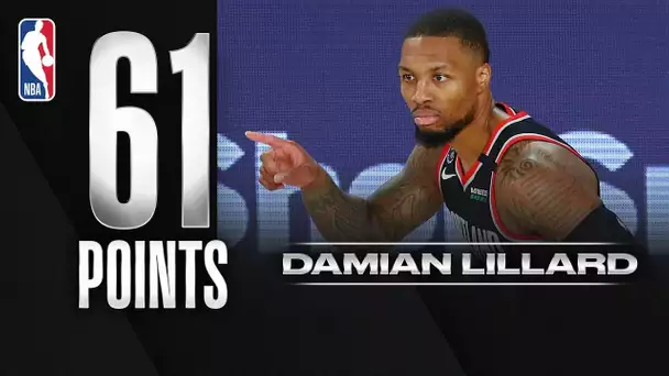 Damian Lillard Matches His Career-High With 61 PTS!