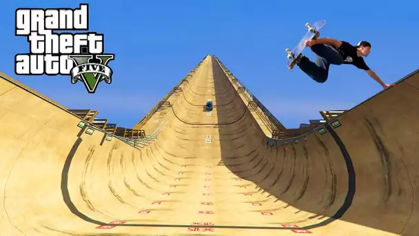 WORLD BIGGEST RAMP EVER ! +SKATEBOARD !?