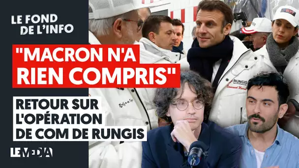 MACRON À RUNGIS : DÉCRYPTAGE D’UNE DRÔLE DE RENTRÉE POLITIQUE