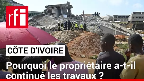 Abidjan : comment expliquer les nombreux effondrements d’immeubles ?  • RFI