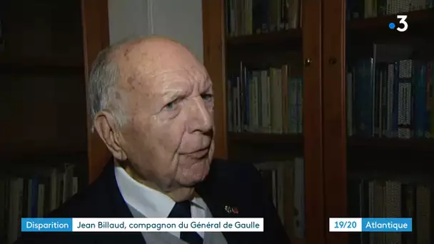 La Rochelle : Décès de Jean Billaud, héros de la Seconde Guerre Mondiale