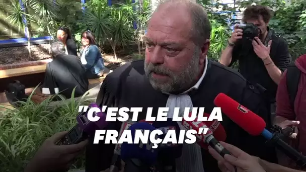 Dupond-Moretti au procès Mélenchon: "On est chez les fous!"