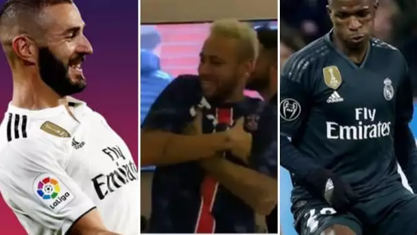 Benzema record! Neymar voit le Psg gagner la LDC , sa joie sur les buts du psg, le real bat ajax