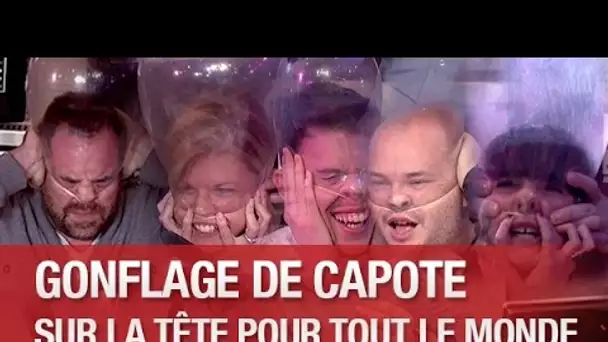 Gonflage de capote sur la tête pour tout le monde - C’Cauet sur NRJ