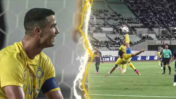 💫 Cristiano RONALDO tout proche d'un but GENIAL sur ce RETOURNÉ ACROBATIQUE !!!