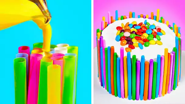 INCROYABLES ASTUCES POUR DÉCORER UN GÂTEAU ET IDÉES DE DESSERTS DÉLICIEUX