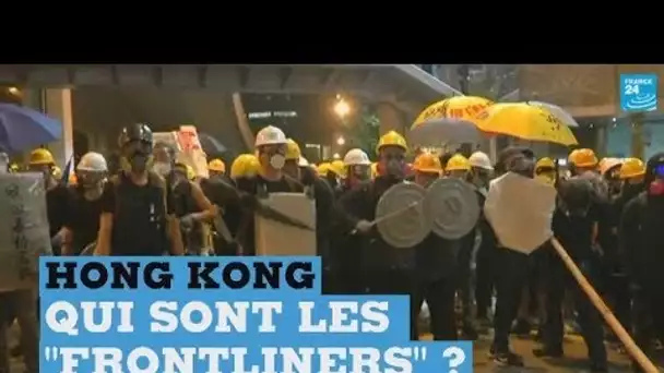 Hong Kong : les "frontliners", ces militants radicaux en première ligne
