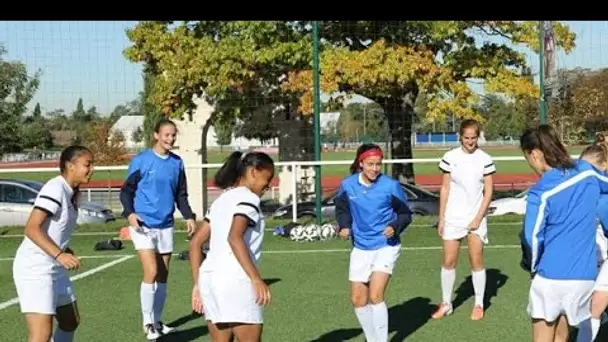 Les débuts du Pôle France Féminin de football à l&#039;INSEP