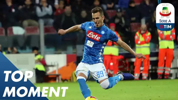 Late Milik Magic | Cagliari 0-1 Napoli | Top Moment | Serie A