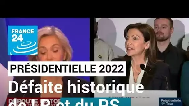 Présidentielle 2022 : la déroute historique de LR et du PS, les partis traditionnels • FRANCE 24