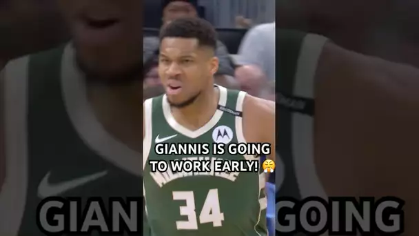 Giannis setting the tone for the Bucks