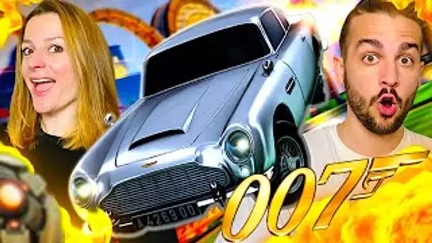 ON ACHETE LA NOUVELLE VOITURE DE JAMES BOND 007 : ASTON MARTIN DANS ROCKET LEAGUE SAISON 3 !