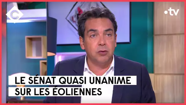 Le Sénat quasi unanime sur les éoliennes - L’édito de Patrick Cohen - C à vous - 07/11/2022