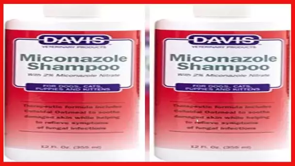 Davis Miconazole Pet Shampoo, 12-Ounce