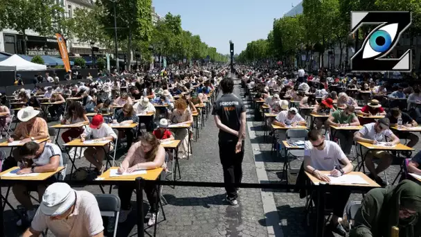 [Zap Net] La plus grande dictée du monde, sur les Champs-Élysées ! (05/06/23)