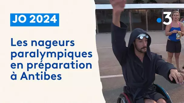 Paris 2024 : les nageurs paralympiques en préparation à Antibes