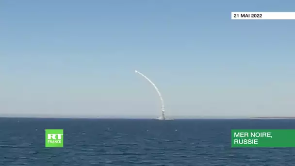La flotte russe tire un missile Kalibr sur des infrastructures militaires ukrainiennes